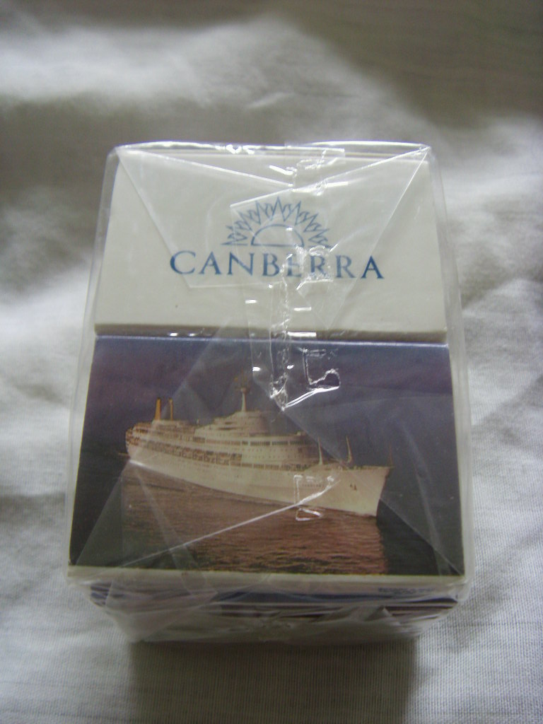 SOUVENIR MATCHES FROM THE VESSEL SS CANBERRA